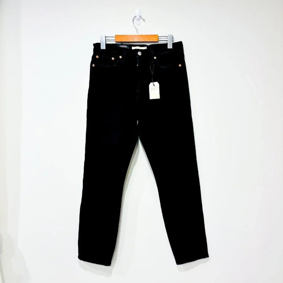 LEVI'S Wedgie black tapered women's jeans - Picture 3 of 12